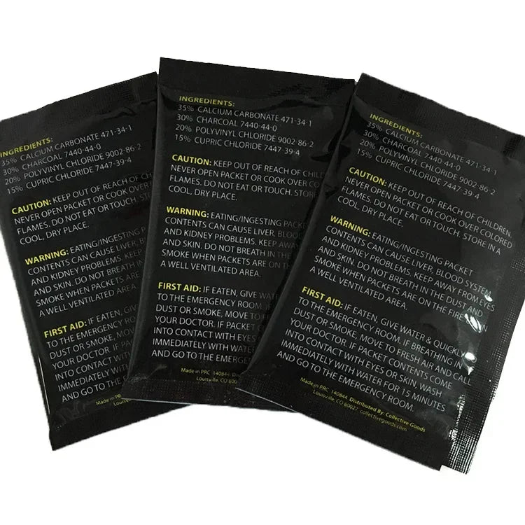 Color Changing Fire Powder 10 Packs for Campfire Fireplace Party & Bonfire