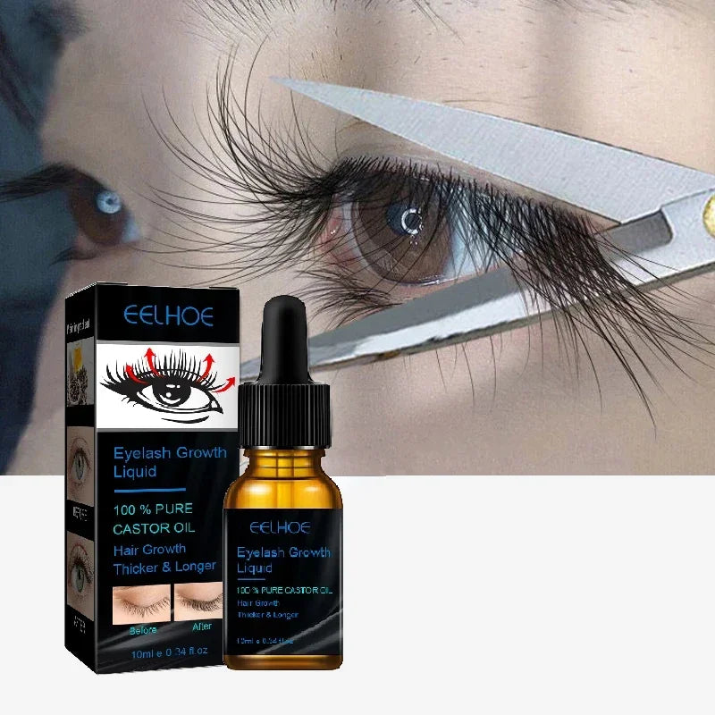 Eyelash Growth Serum Lengthen & Thicken Natural Curl Lash Enhancer 7Days