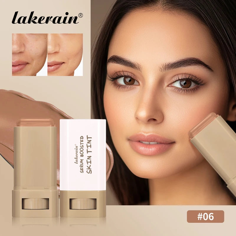 Eraser Foundation Stick - Moisturizing Skin Tinted Concealer for Travel & Daily Use