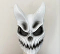 Deathcore Cosplay Mask for Halloween and Themed Parties - White, Beige, Yellow