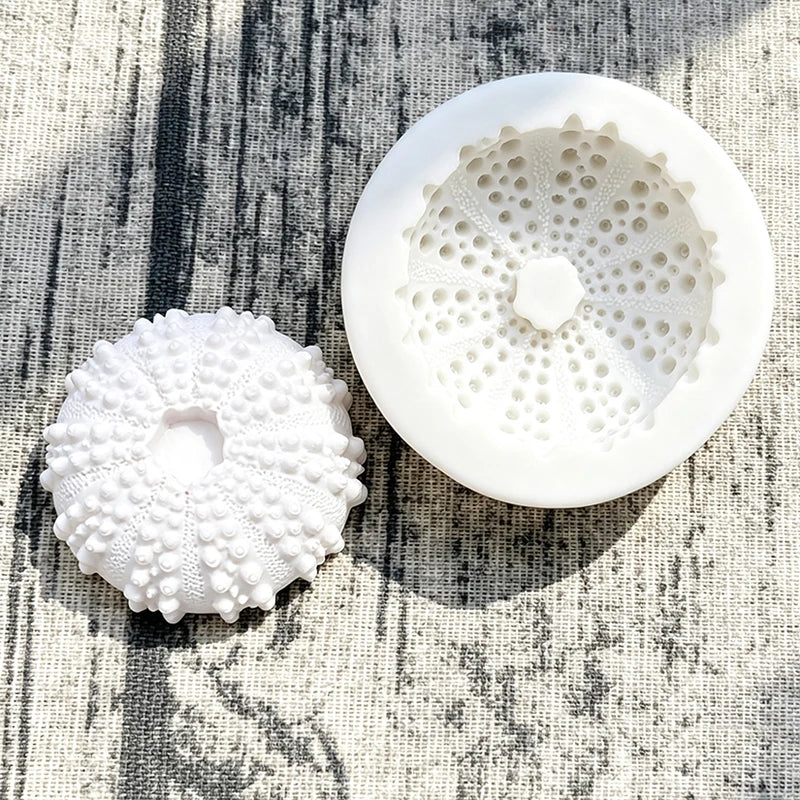Sea Urchin Shell Silicone Cake Mold for Fondant & Chocolate Decoration