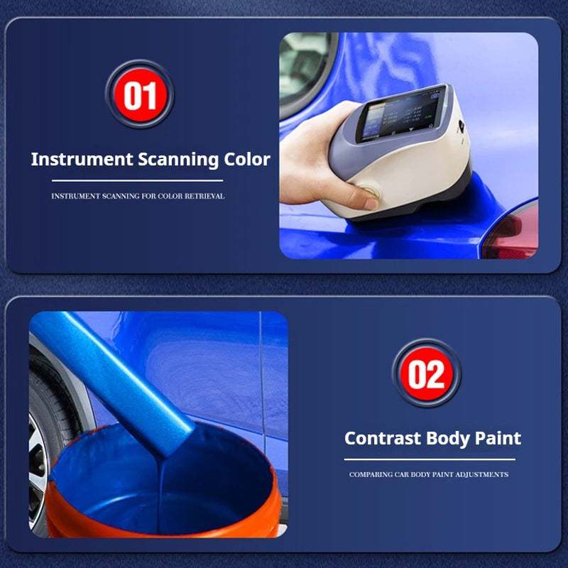 Car Paint Touch Up Pen Set for Vehicle Scratch Repair - 12ml DIY Auto Touch-Up
