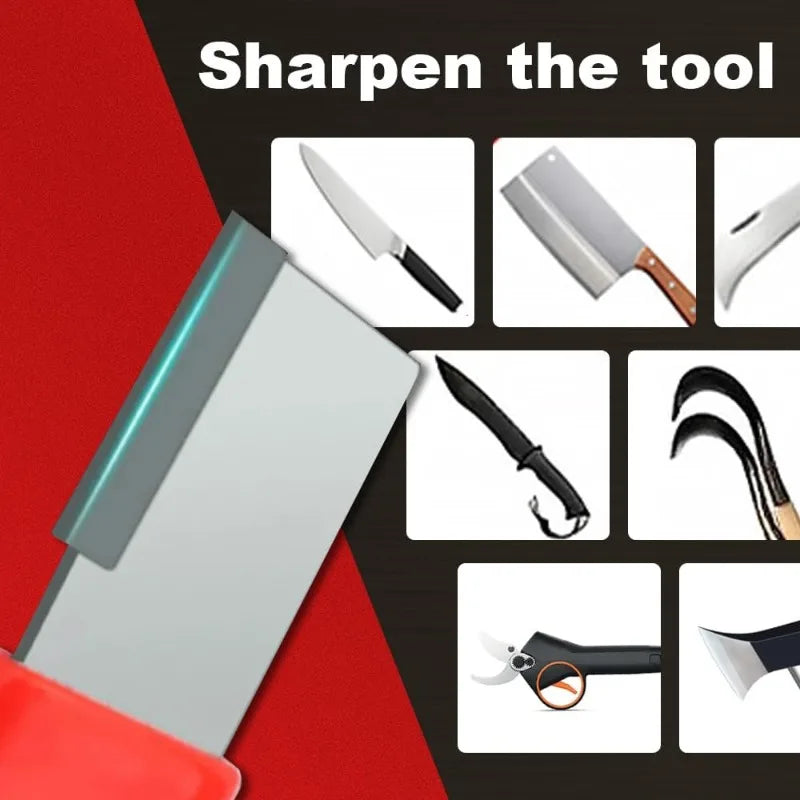 Manual Knife Sharpener Alloy Steel Portable Kitchen & Garden Tool - Multiple Colors