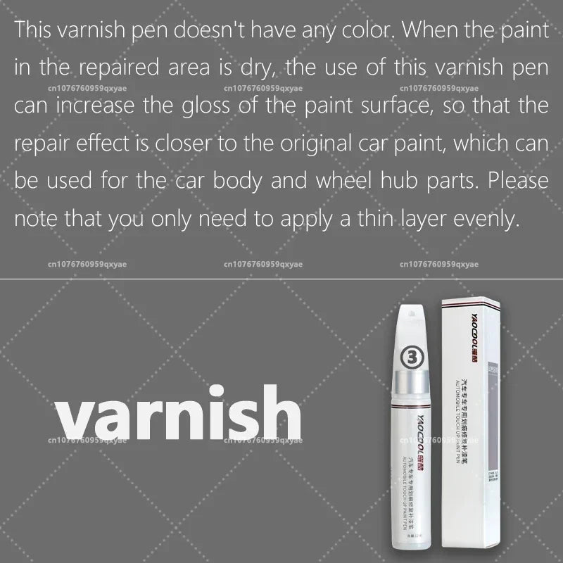 Automotive Paint Repair Pen Set for Car Touch-Up - Multiple Colors