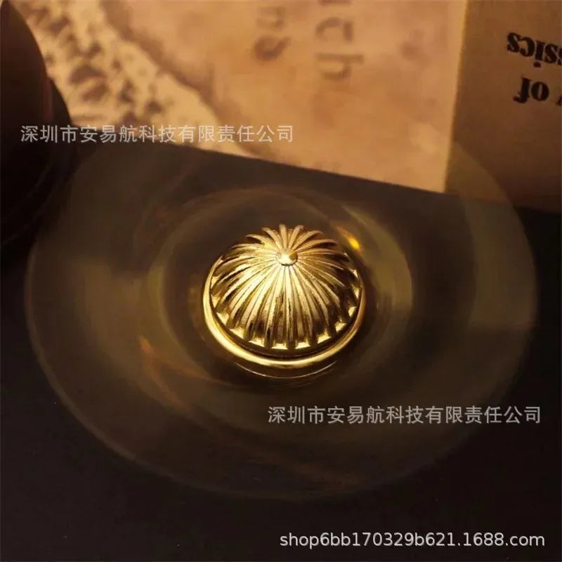 Fidget Spinner Toy with Gold Snitch Design - Stress Relief Finger Toy for Kids and Adults
