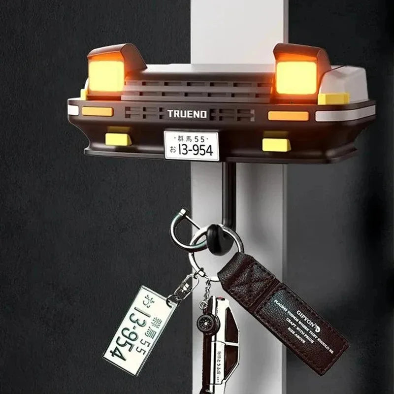Car Headlight Wall Key Holder - Wall-Mounted Car Enthusiast Gift Accessory