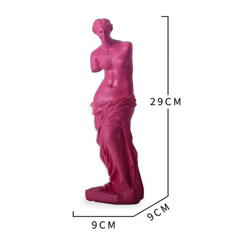 Greek Mythology Goddess Statue Home Decor Resin Sculpture for Living Room Bedroom Office