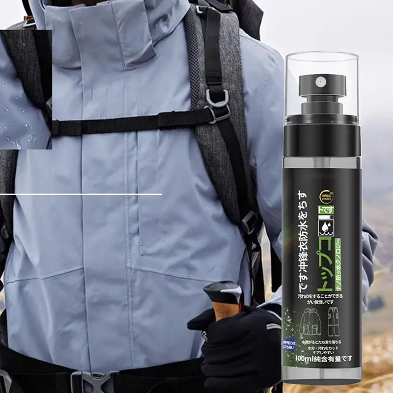 Waterproof Fabric Spray 100ml - Eco-Friendly Water & Stain Protector for Shoes, Jackets, Tents