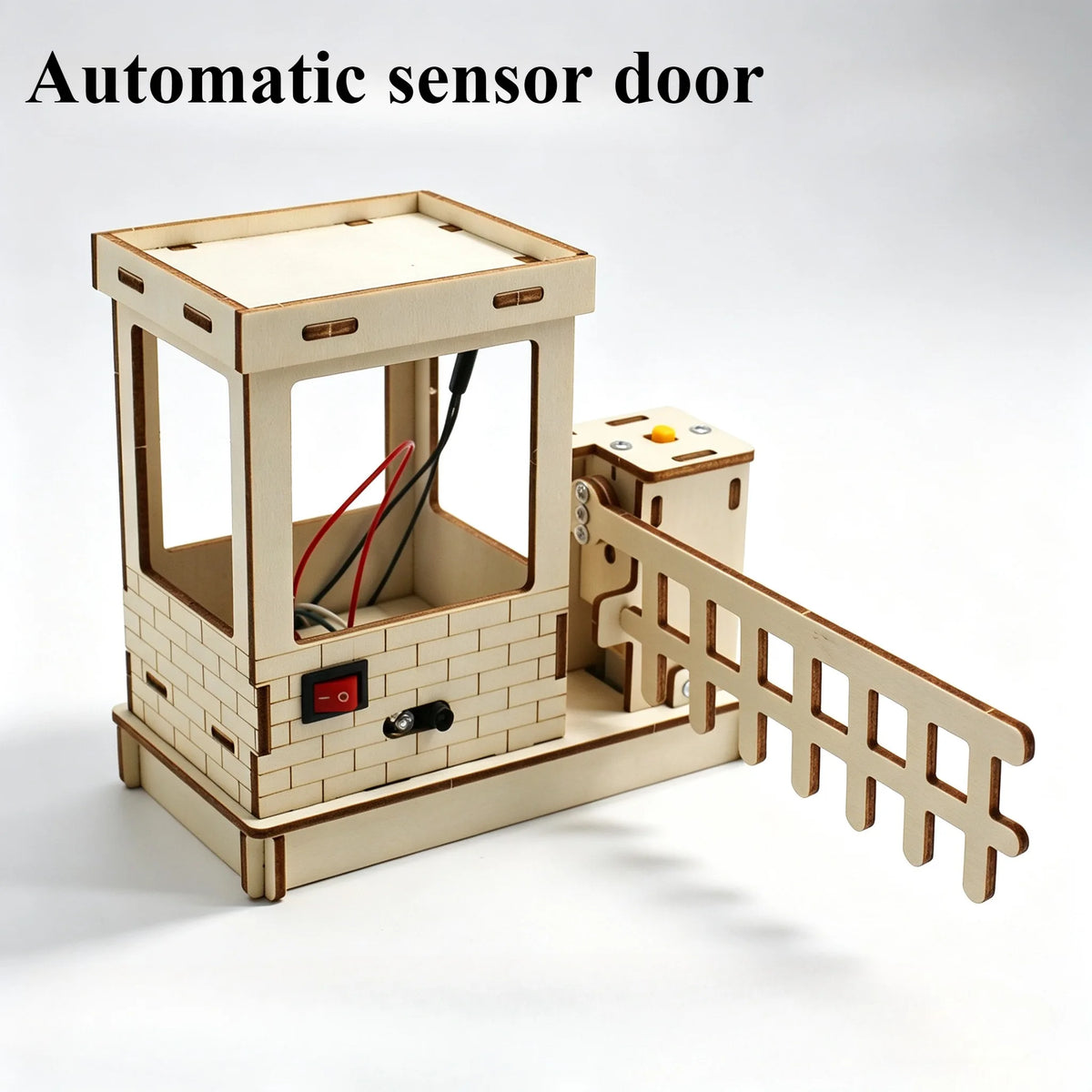 Children's DIY Science Experiment Models - Smart Sensor Door Kit Educational Toy