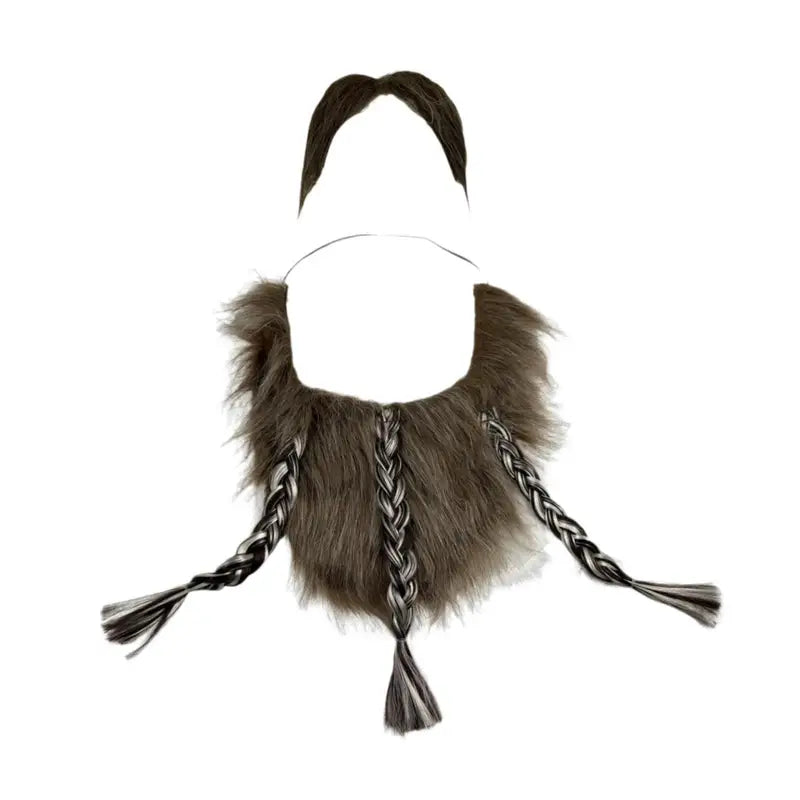 Fake Mustache and Beard Set for Halloween & Party Costumes