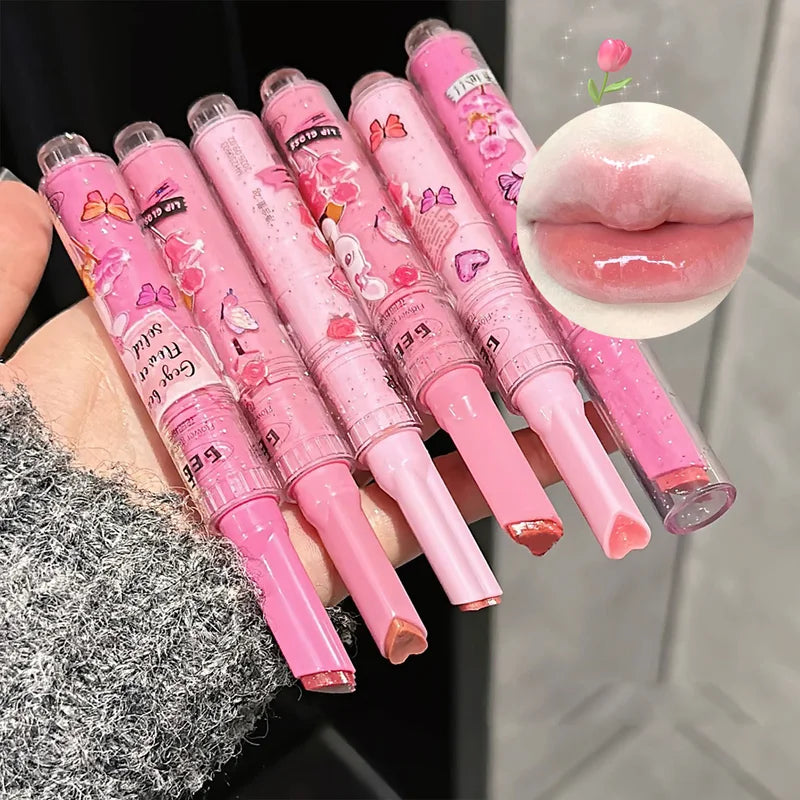 Moisturizing Watery Lip Gloss Set - Long-lasting Tender Lip Balm