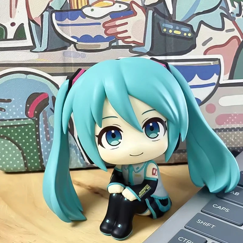 Anime Miku Toy Figure Desktop Decoration - Handmade Gift for Fans