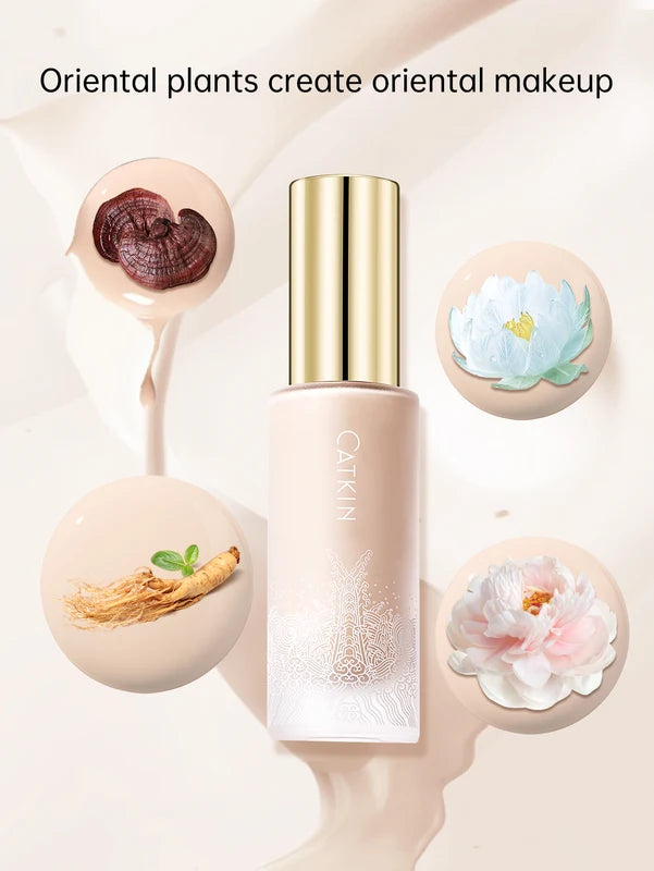 Full Coverage Liquid Foundation for All Skin Types - Long Lasting & Nourishing