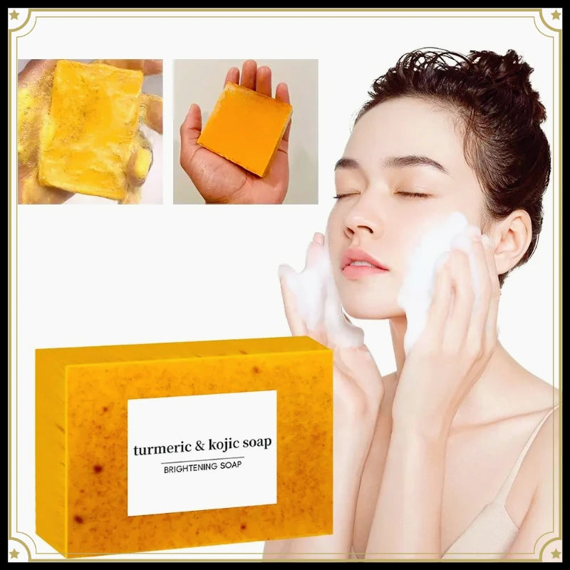 Turmeric Kojic Acid Handmade Bar Soap