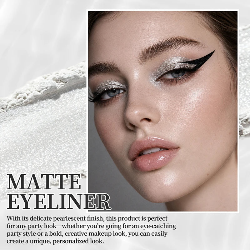 6-Color Matte Eyeliner Pencil Makeup Set - Water-Resistant & Long-Lasting