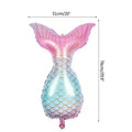 Under The Sea Bubble Garland Decorations for Mermaid Birthday Party - Blue & Purple