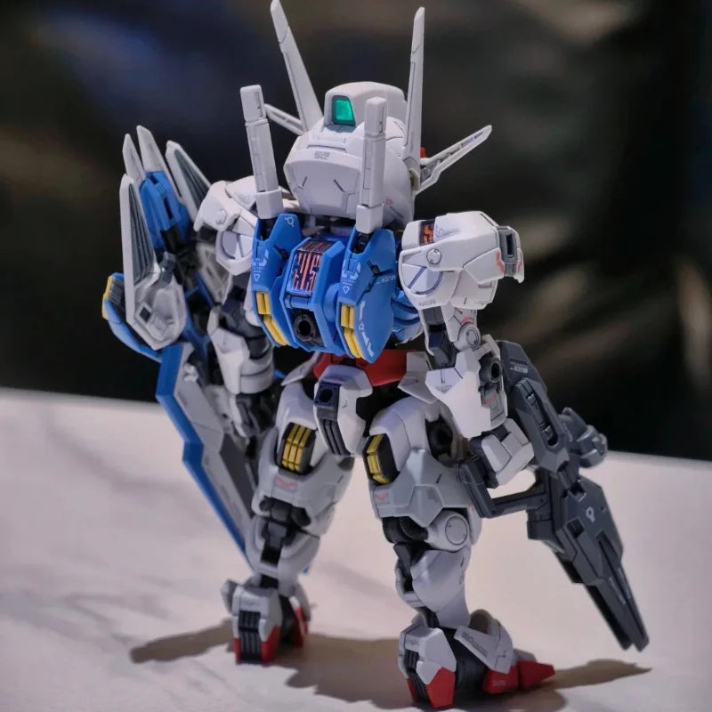 High Detail Action Figure Mecha Warrior Model Kit - Detachable Parts Collectible Toy