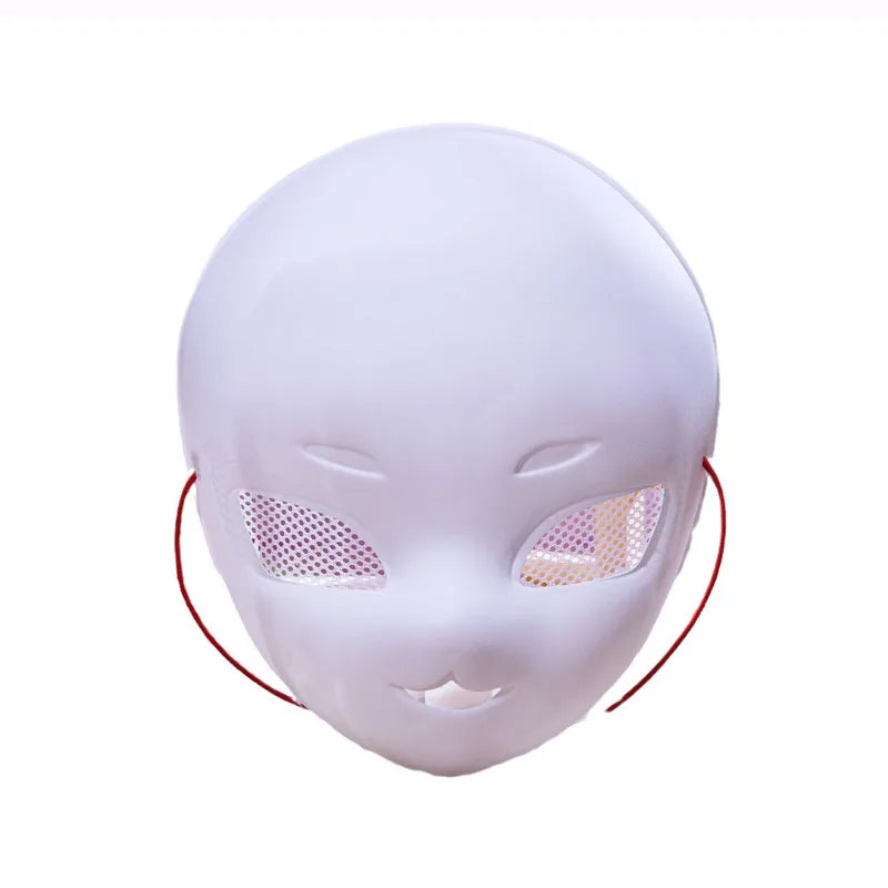 Mesh Full Face Mask for Costume Halloween Masquerade Cosplay DIY Prop