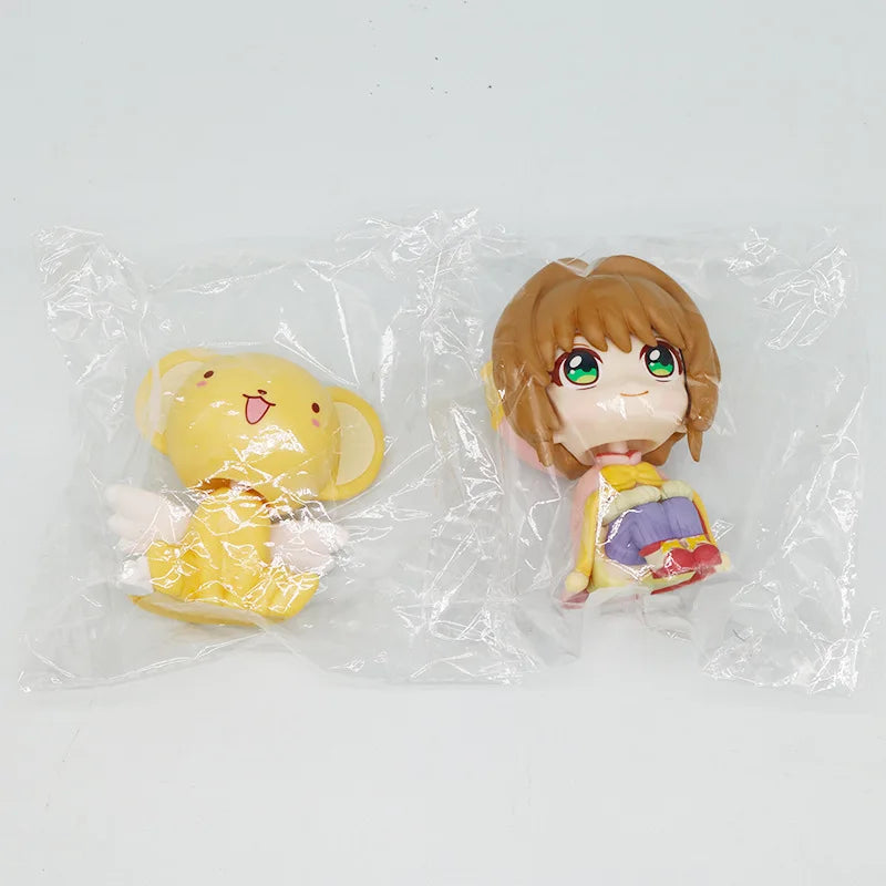 10cm Card Captor Sakura Anime Action Figure with Cerberus PVC Model - Collectible Toy