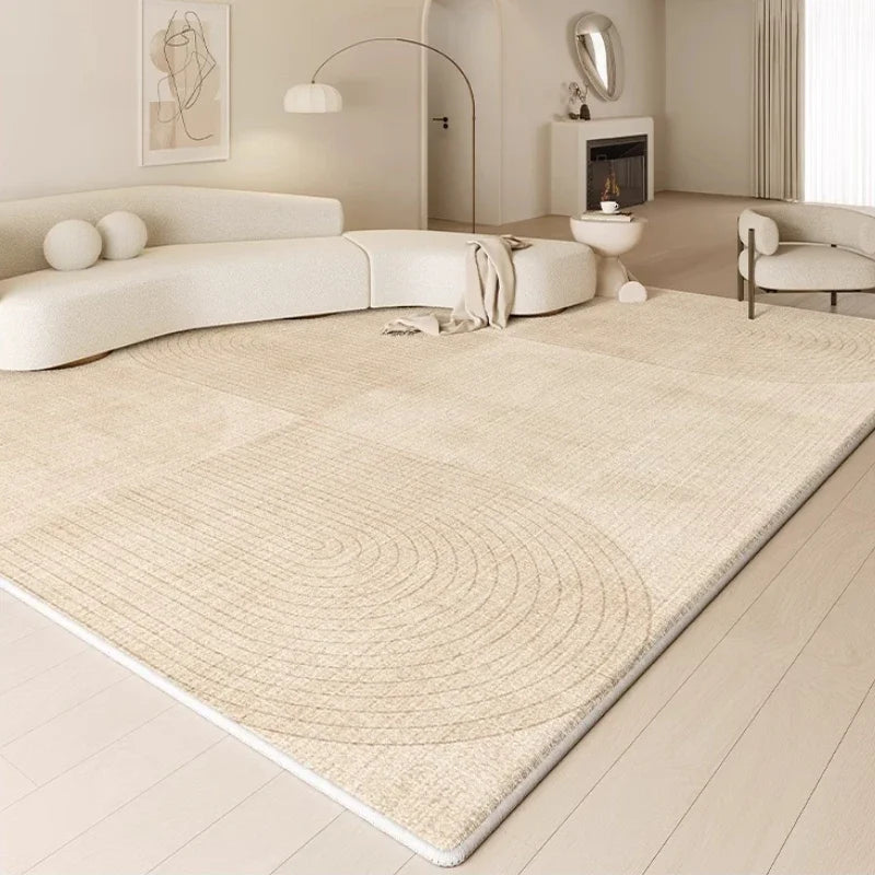 Large Soft Area Rug for Living Room & Bedroom - Washable Plush Carpet