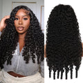 Lace Front Wig 13x6 Burmese Curly Human Hair 200% Density Pre Plucked