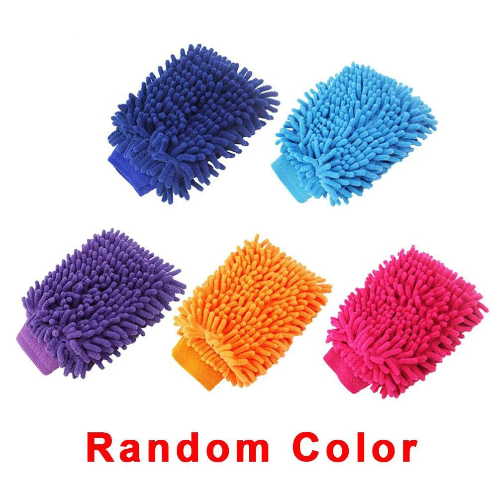 Microfiber Car Wash Glove - Anti-Scratch Cleaning & Detailing Mitt