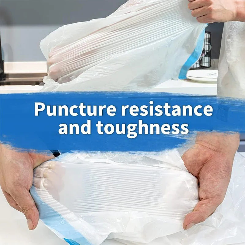 Thickened Scented Drawstring Disposable Garbage Bags - Kitchen Trash Liners, 60/80/100/200PCS