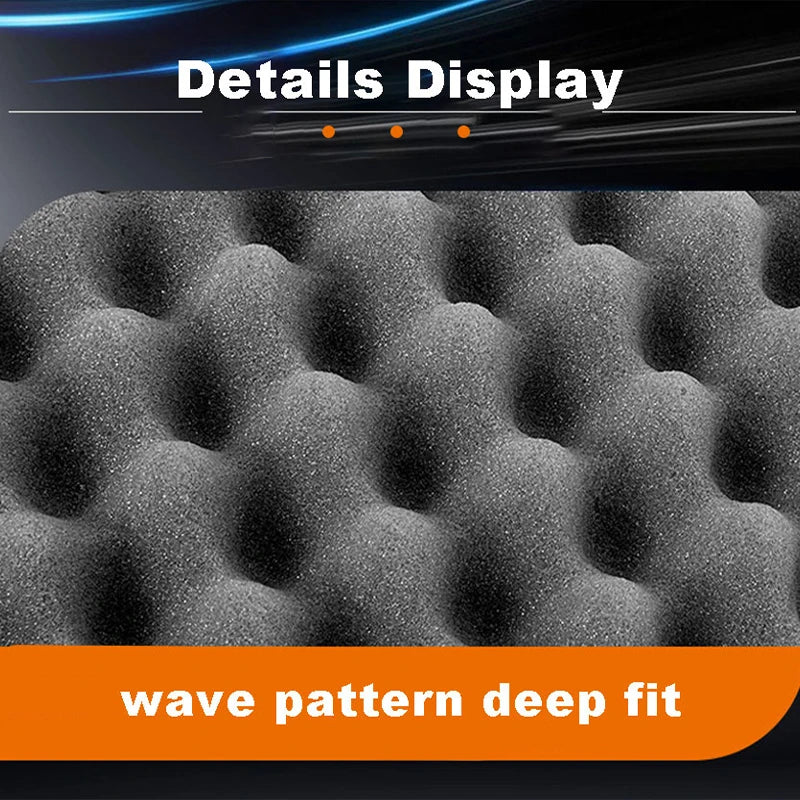 Car Wash Sponge 3-Layer Foam Cleaning Block for Vehicle Detailing & Care