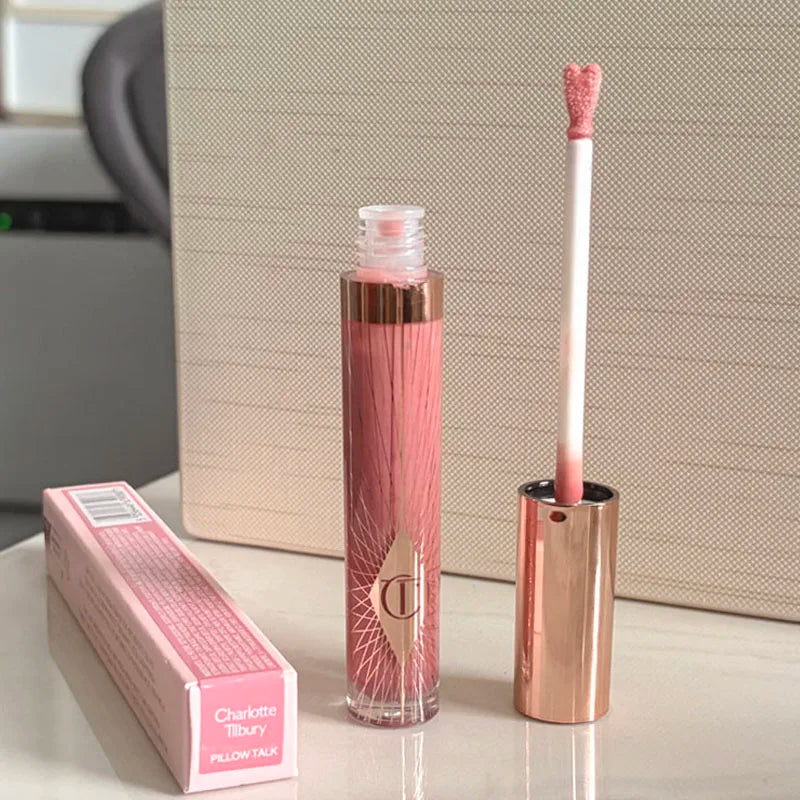 Colorful Water Powder Blusher & Lip Gloss Set - Lipstick & Eyeliner Combo