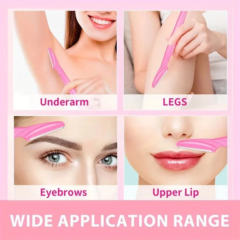Professional Eyebrow Kit with Precision Pencil and Shaping Razor - Multiple Colors