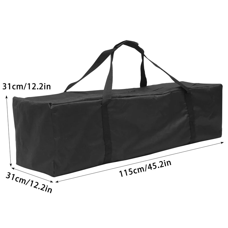 Waterproof Garden Cushion Storage Bag with Handles - Outdoor Storage Organizer