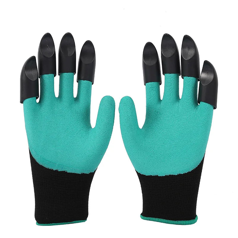 Gardening Gloves with Claws Waterproof Breathable Non-Slip Planting Gloves