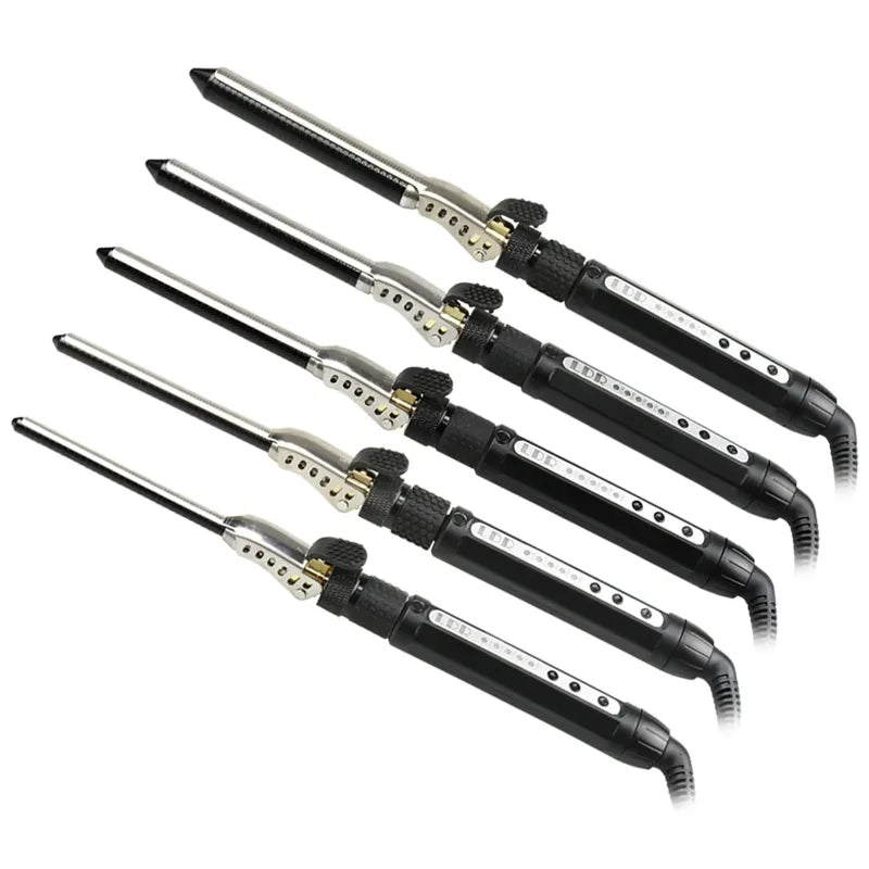 Mini Curling Iron 7mm Small Hair Curling Tool for Short & Fluffy Hair