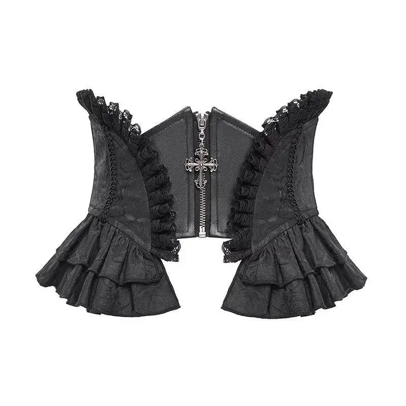 Gothic Bodycon Waist Cover Accessory for Halloween Cosplay, Nightclub, Vampire, Devil