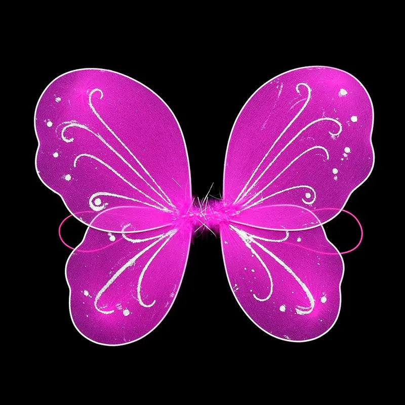 Kids Butterfly Wings Costume Set - Fairy Princess Dress-Up for Halloween & Parties