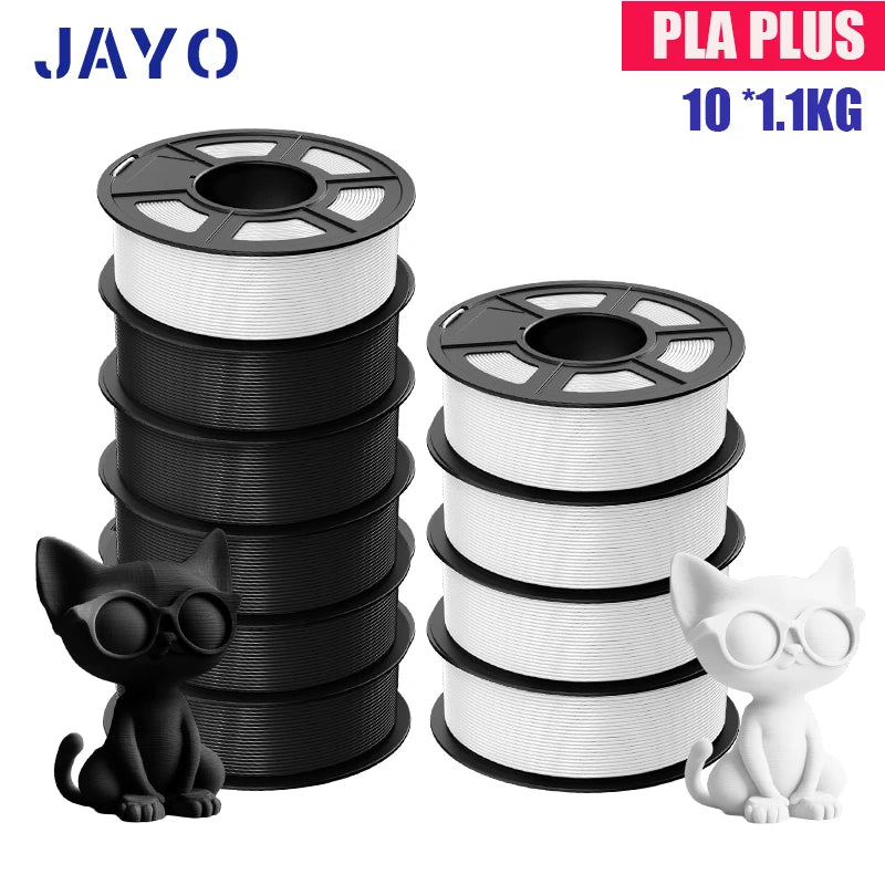 High-Speed Matte PETG 3D Printer Filament 175mm Multi-Color Rolls - No Bubbles