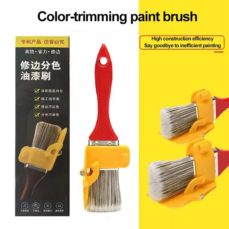 Professional Corner Paint Brush for Walls & Ceilings - Indoor Outdoor Paint Tool
