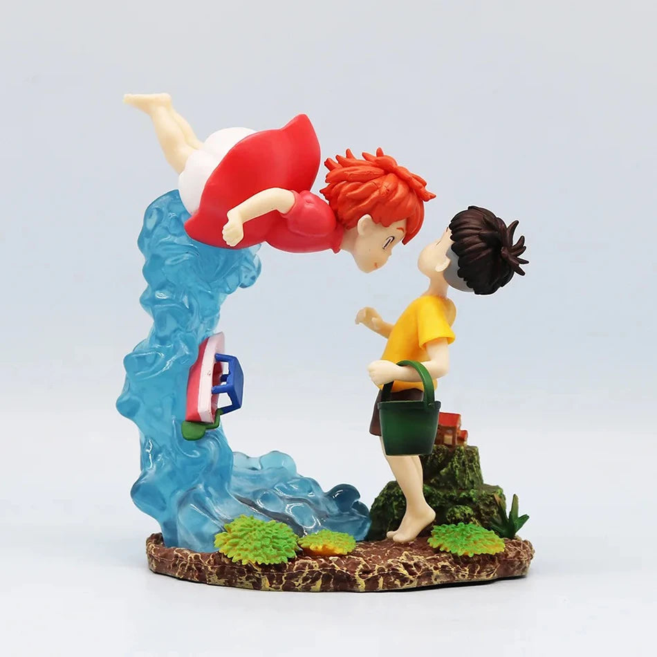 Anime Ponyo Action Figure 15cm Collectible Model for Kids and Fans