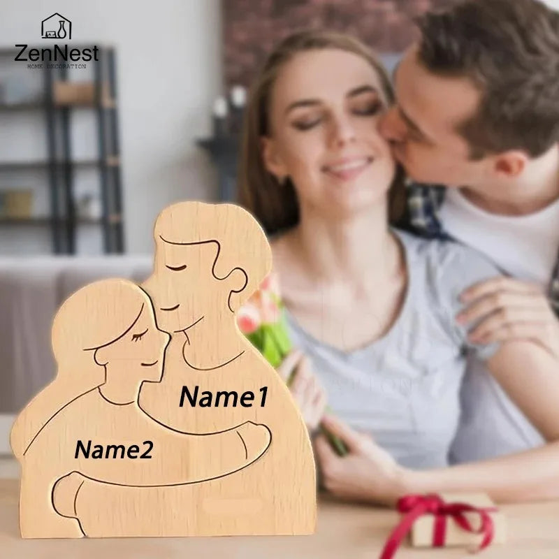 Personalized Wooden Home Decorations & Puzzles - Custom Gifts for Mother's Day & Father's Day