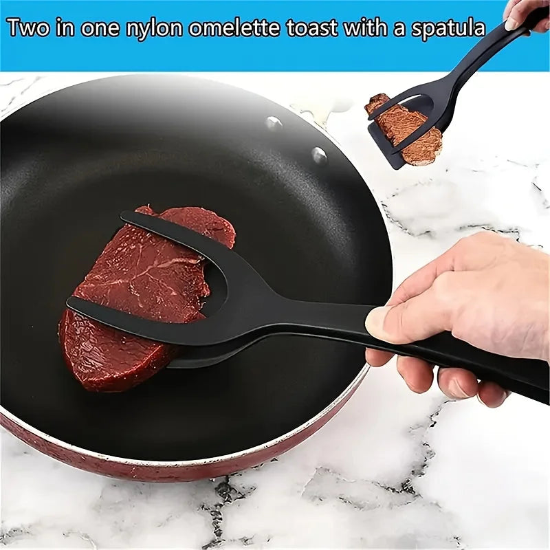 Multifunctional Egg, Pancake & Steak Spatula for Flipping & Plating - Durable Kitchen Tool