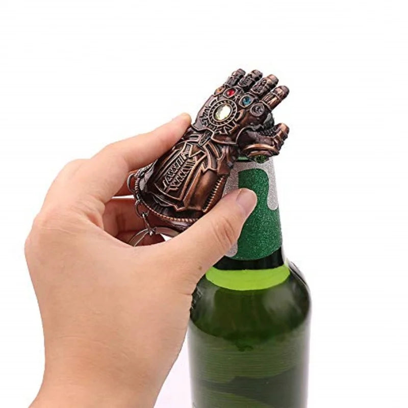 Keychain Bottle Opener - Creative Beer Gift for Men, Dad, Husband, Boyfriend