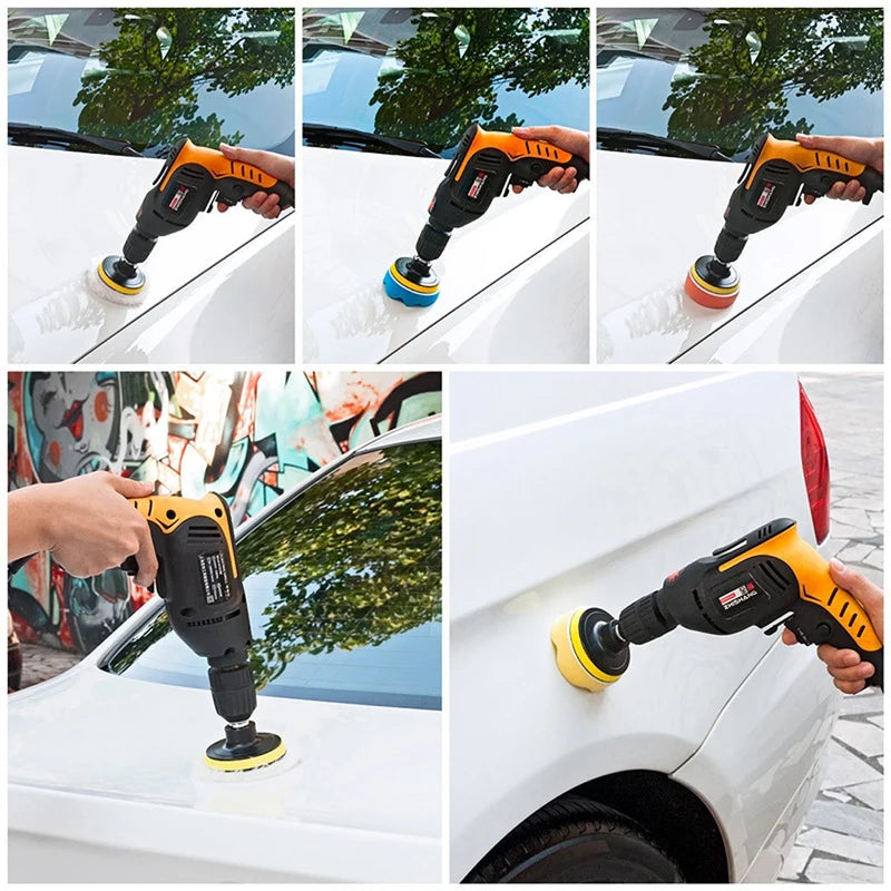 22PCS 3 Inch Car Polishing Buffing Pads Set for Auto Motorcycle Scratch Removal