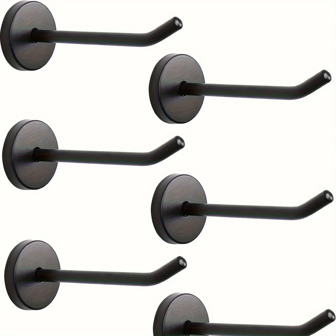 Heavy Duty Magnetic Hook Set - Large Metal Hanging Hooks for Grill & Home