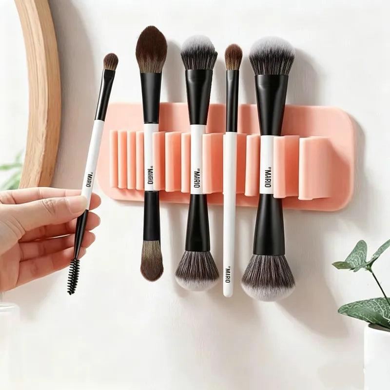 Double-Ended Makeup Brush Holder Drying Rack for Cosmetic Brushes
