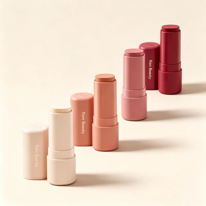 Liquid Blush and Lip Balm Set - Waterproof, 12H Wear, Shea & Hyaluronic Acid