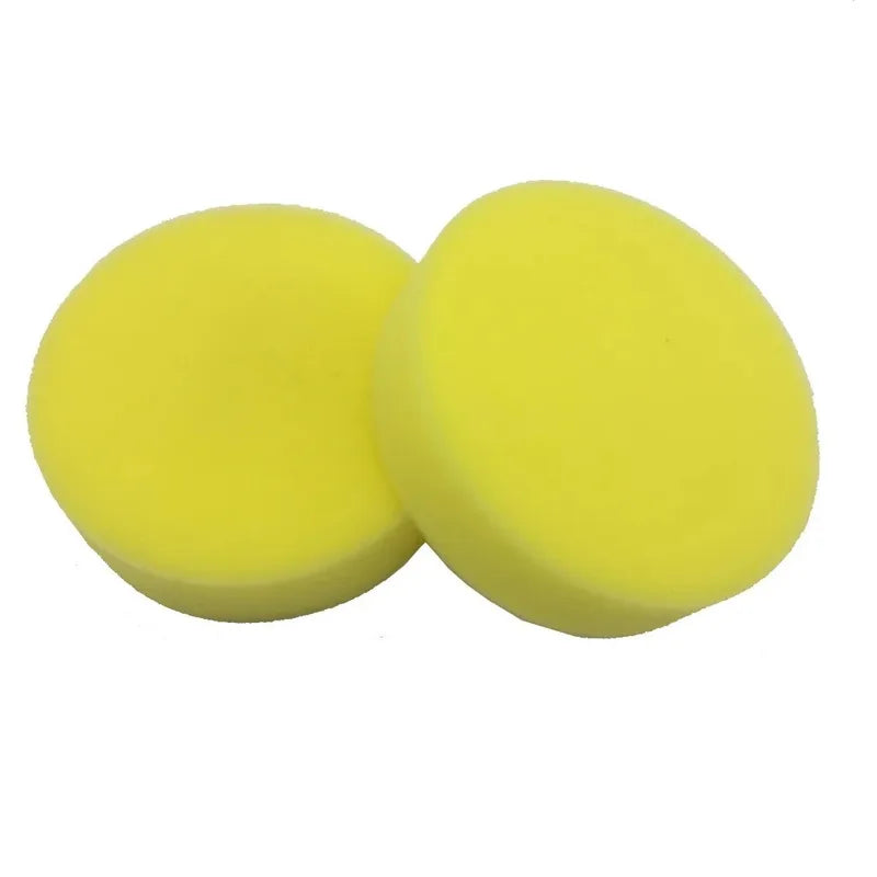 Multi-Use Foam Sponge Set for Car Detailing & Home Cleaning - 9 Pieces, 7cm