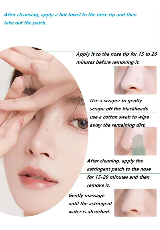 Deep Cleansing Nose Pore Cleaner Tool for Blackhead & Whitehead Removal