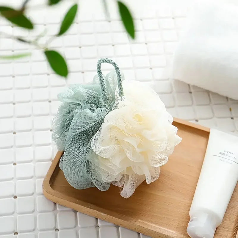 Exfoliating Body Scrubbing Sponge Bath Brush - Skin Cleansing Bath Accessory