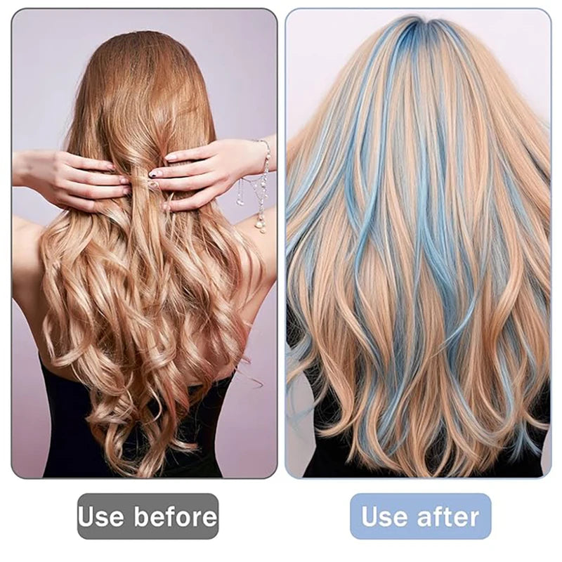 Hair Highlighting Cap Kit Disposable Hair Coloring Cap with Crochet Hook