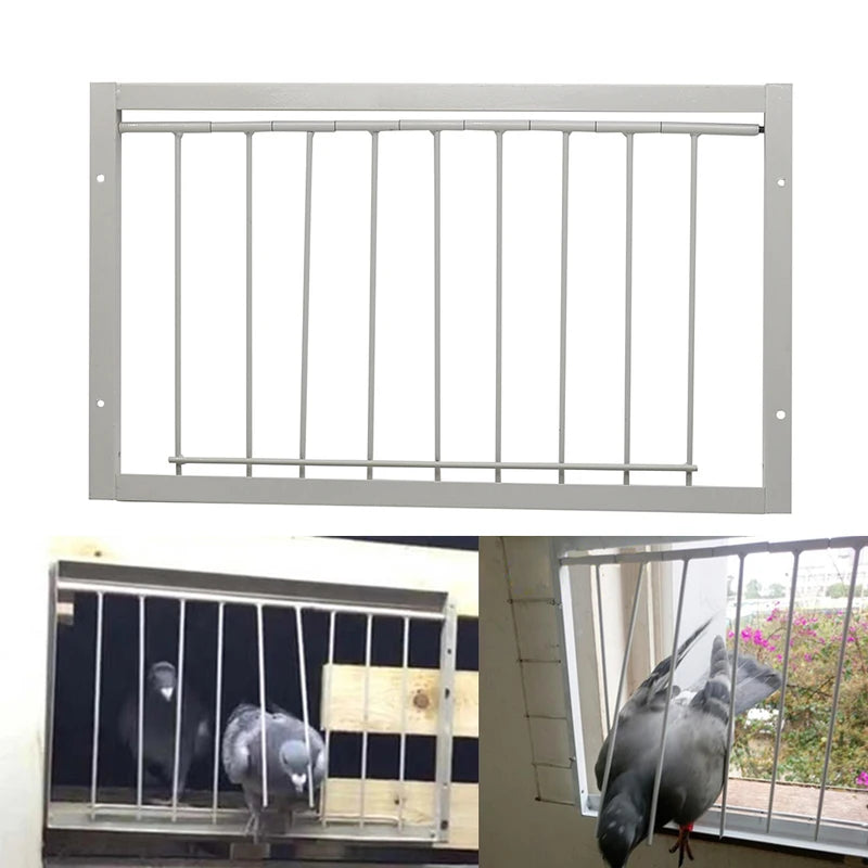 Stainless Steel Dovecot Trap Door for Pigeon Loft Bird Cage Entrance